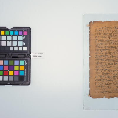 pagina del papiro 00096 photo