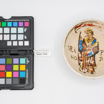 tazza figura di santo 00454 photo