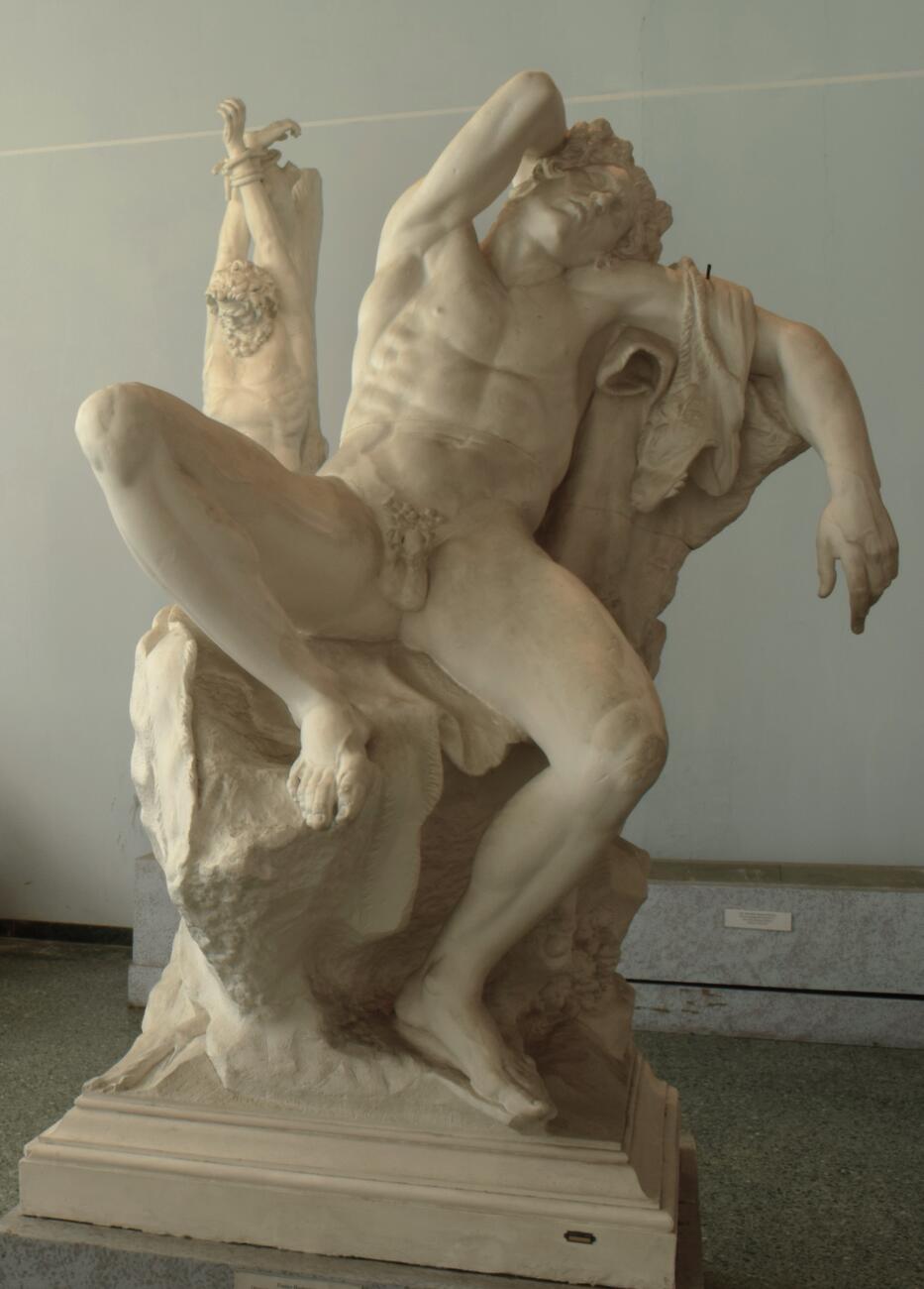 Calco di scultura Fauno Barberini 851 photo