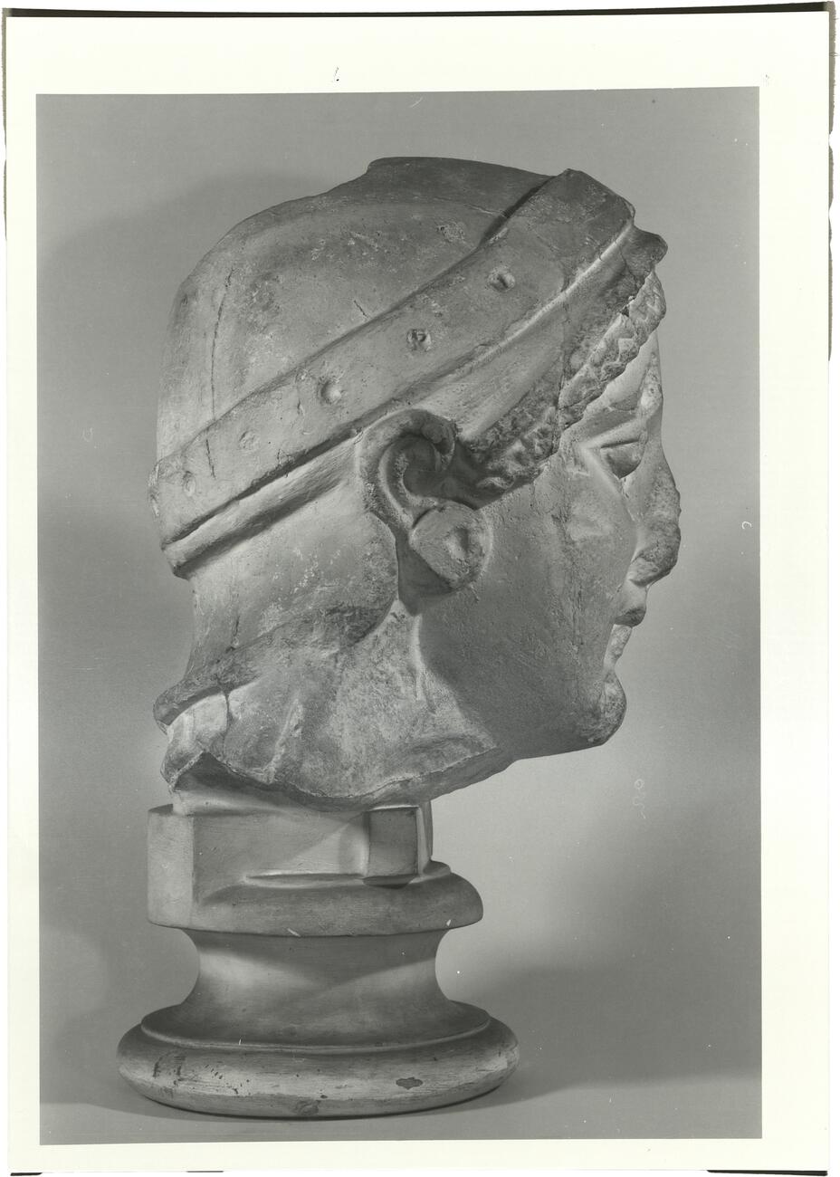 calco di scultura Sculture del frontone est dello Hekatompedon 115 photo