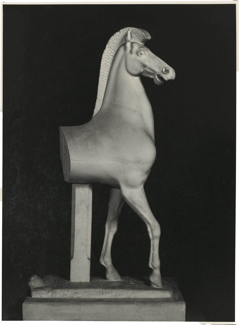 calco di scultura Statua di cavallo 126 photo