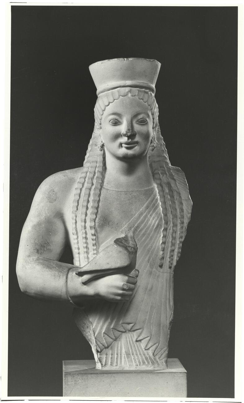 calco di scultura c. d. Kore di Lione 137 photo