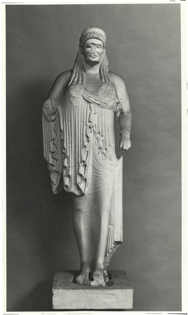 calco di scultura Kore di Antenor 151 photo