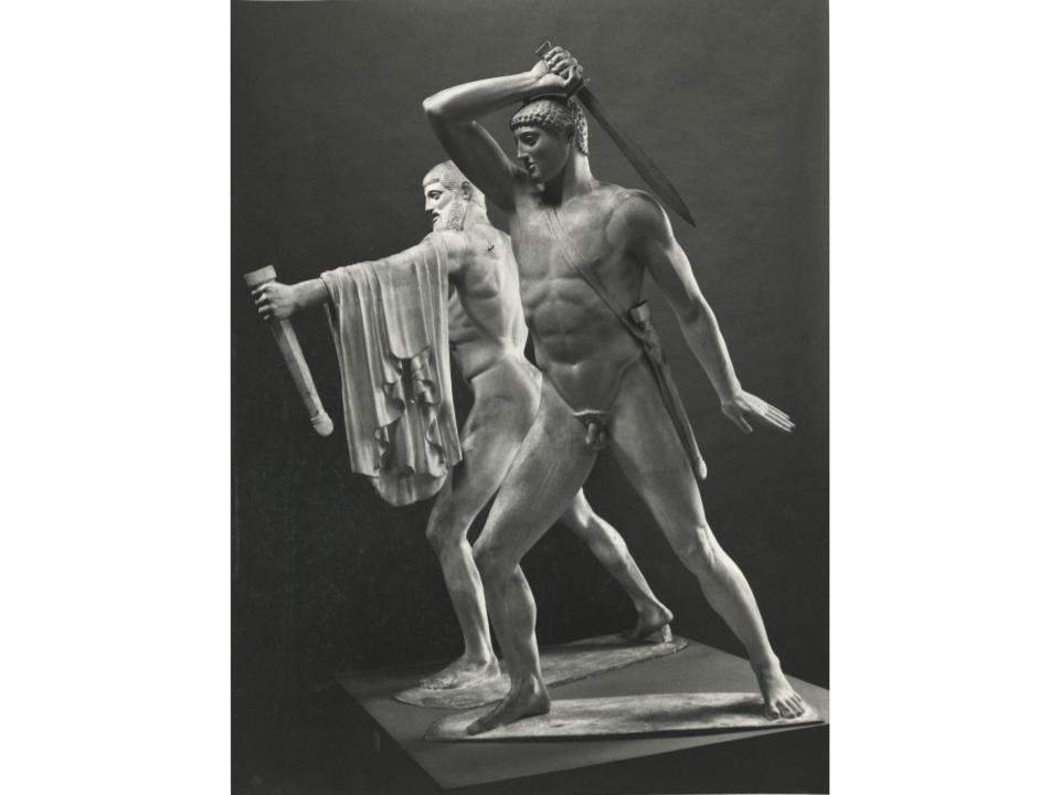 Calco di scultura Gruppo dei Tirannicidi 161 photo