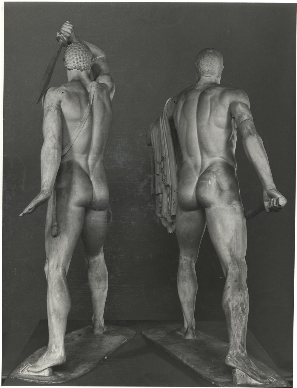 calco di scultura Gruppo dei Tirannicidi: ricostruzione del gruppo proposta da Giglioli 161 photo