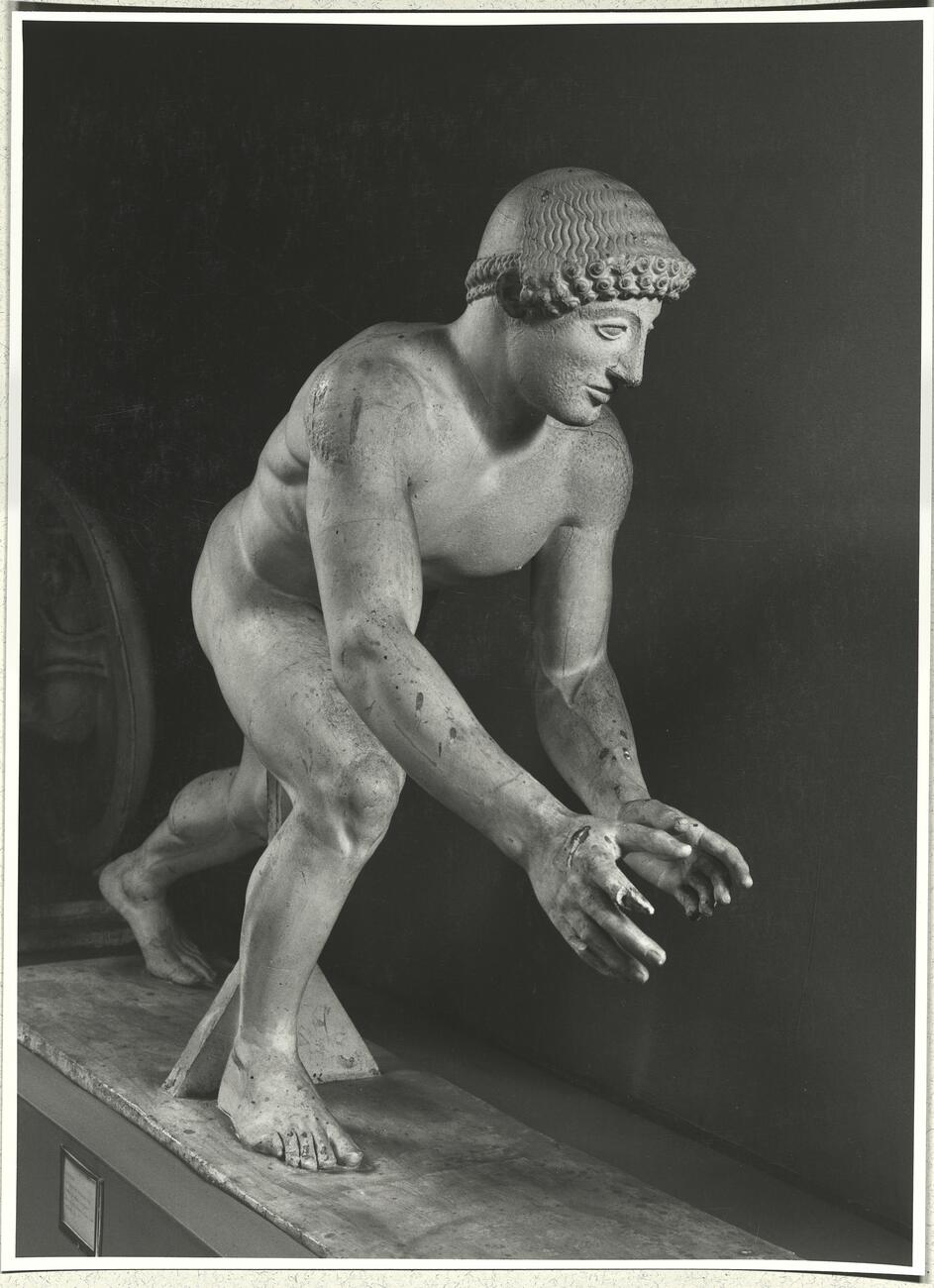 calco di scultura Sculture del frontone orientale del tempio di Aphaia ad Egina 178 photo