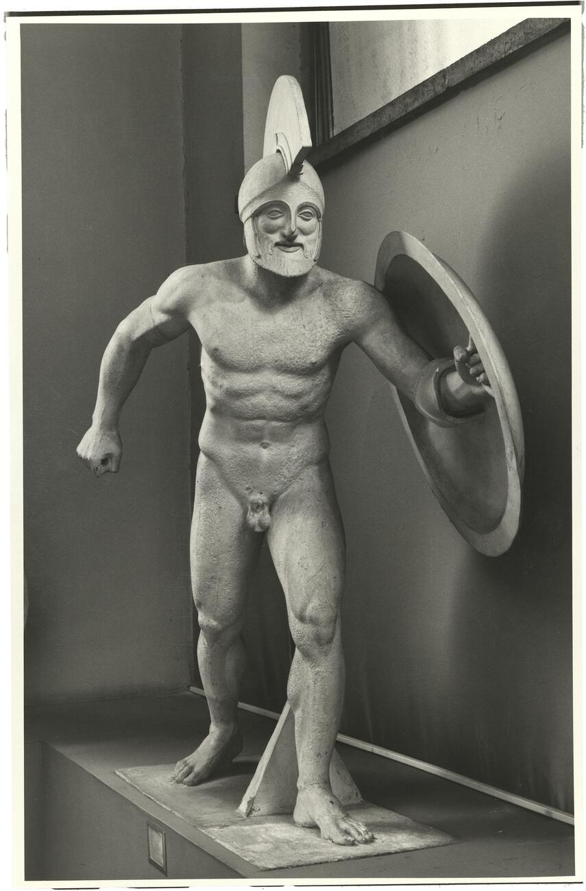 calco di scultura Sculture del frontone orientale del tempio di Aphaia ad Egina 181 photo