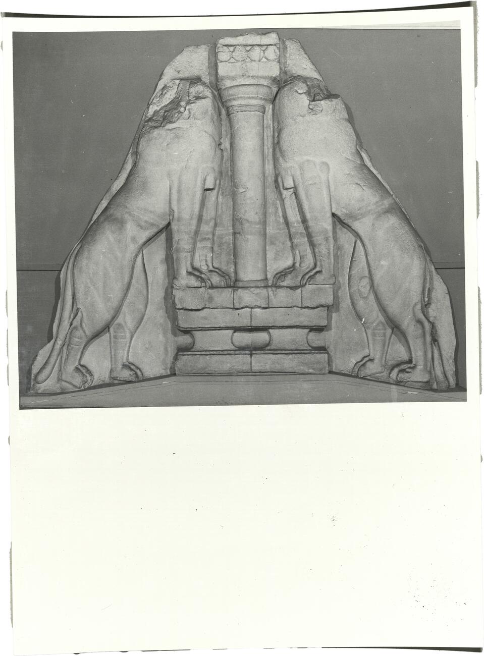 calco Rilievo della Porta dei Leoni 1 photo