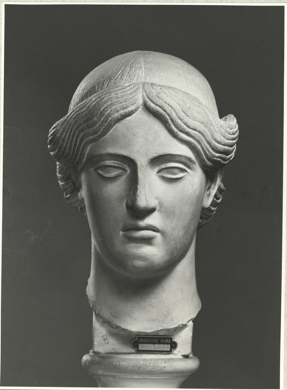 calco di scultura Testa femminile del "tipo Candia" 214 photo