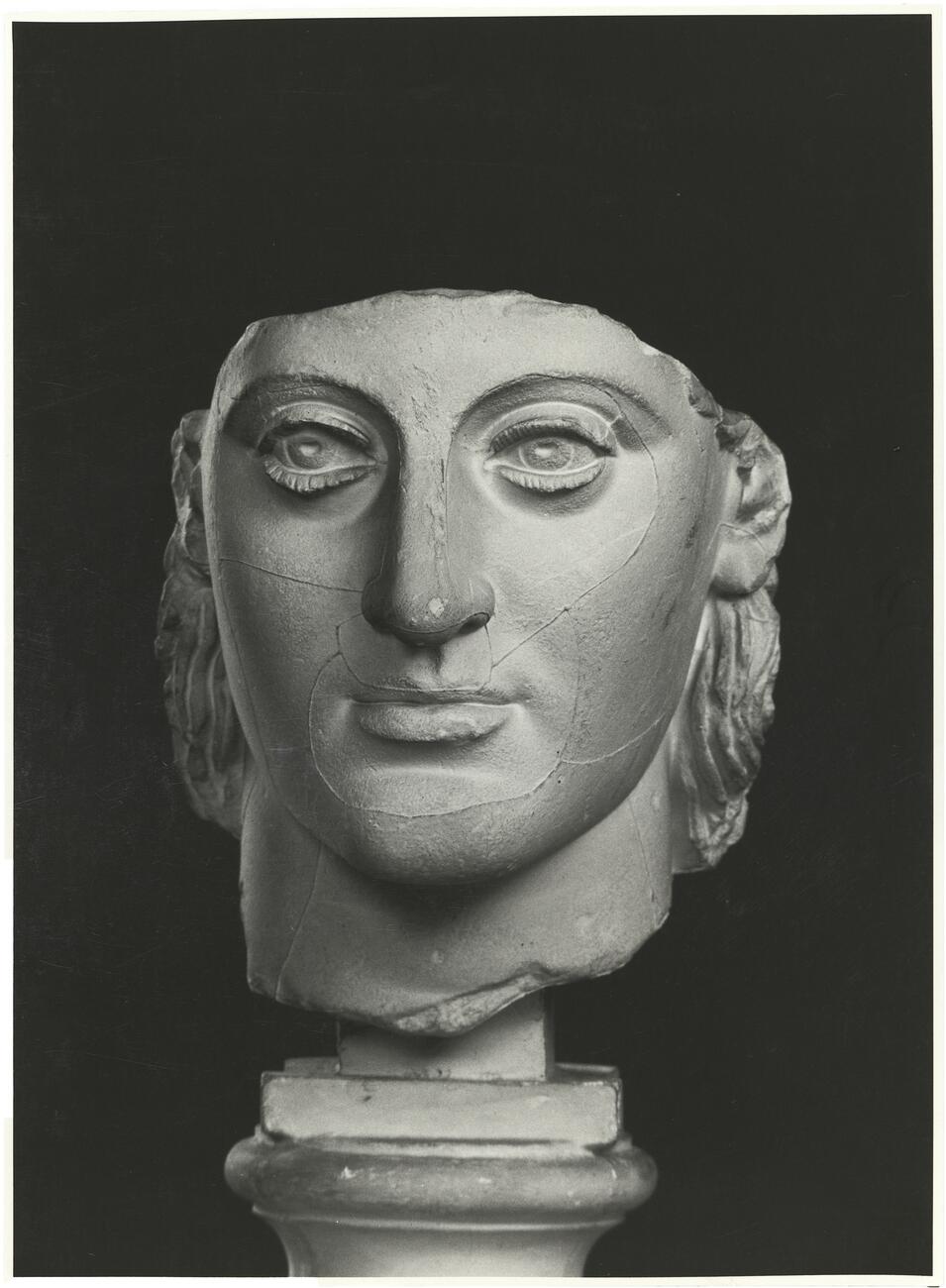 calco di scultura Testa di Atena 215 photo