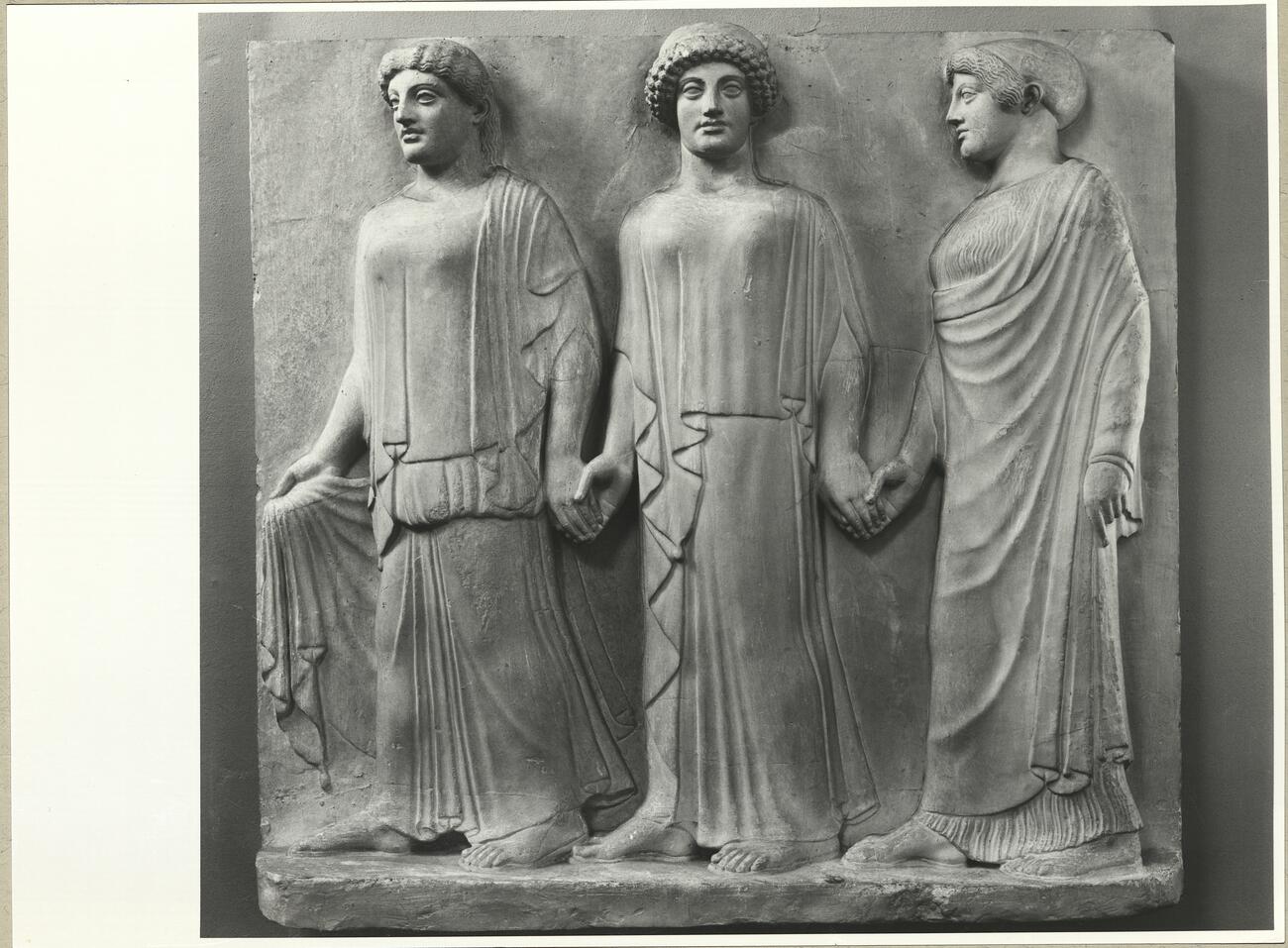 calco di scultura Rilievo con le Cariti 230 photo