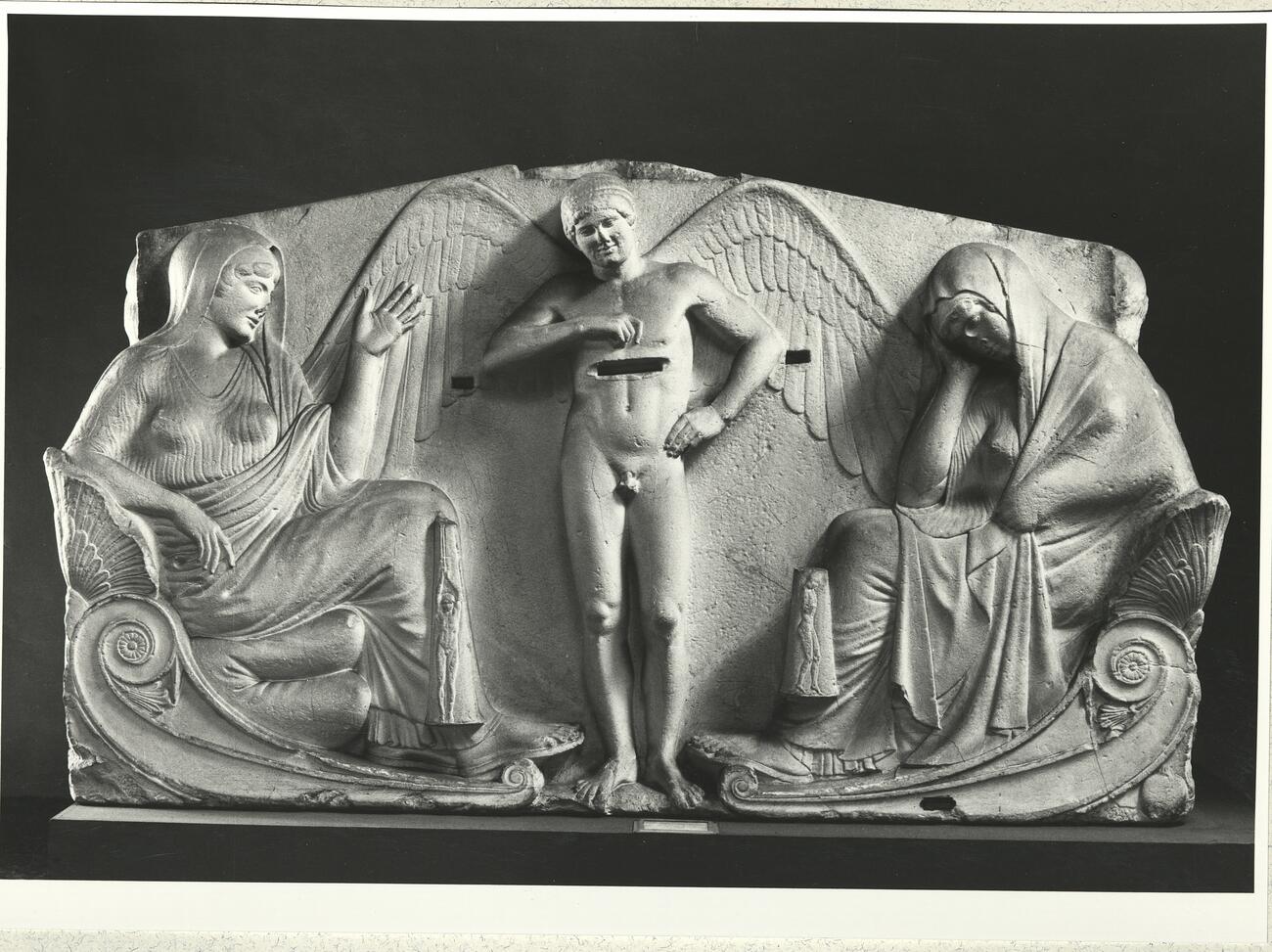 calco di scultura c.d. Trono di Boston 237 photo