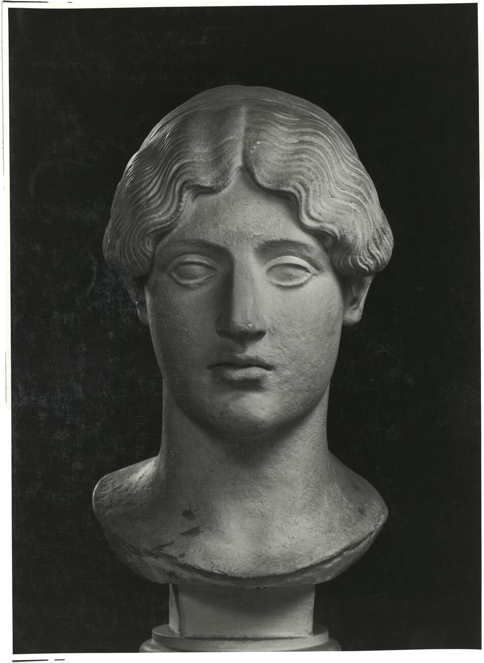 calco di scultura Testa femminile "tipo Terme-Budapest" (ric.) 244 photo