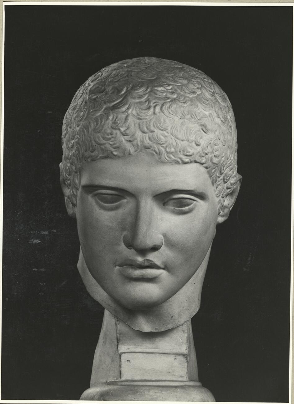 calco di scultura Testa del Discobolo Lancellotti 271 photo