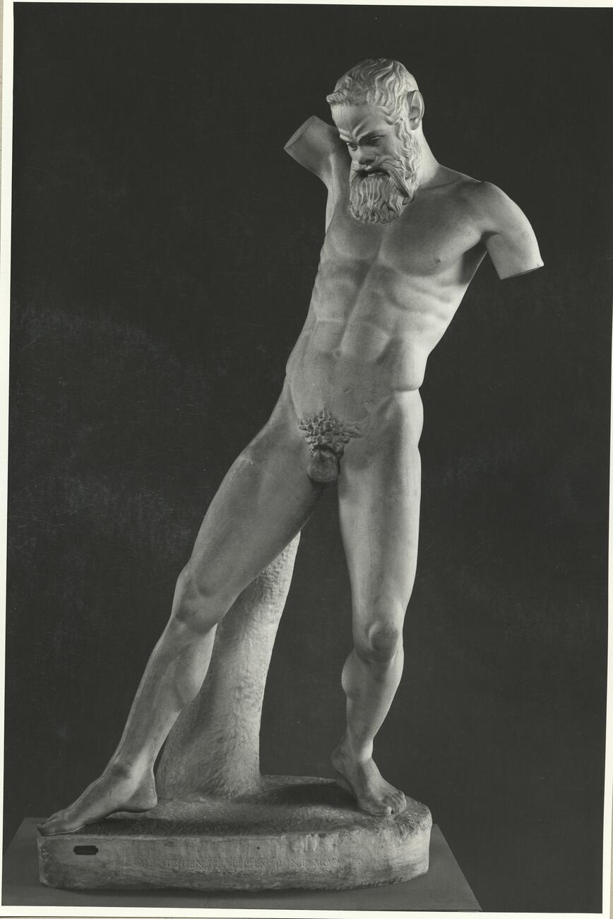 calco di scultura Marsia, dal gruppo mironiano 275 photo