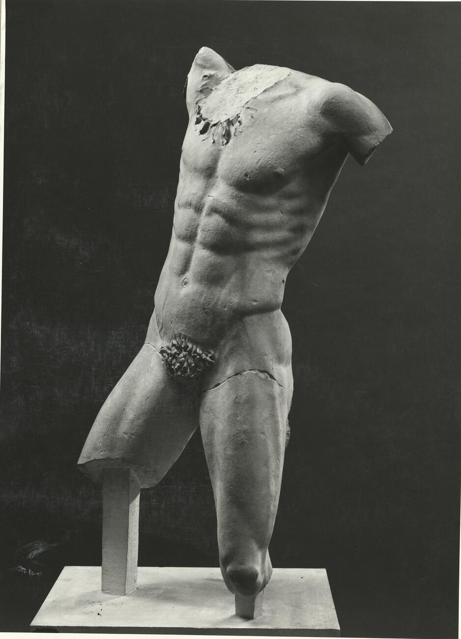 calco di scultura Torso di Marsia 276 photo