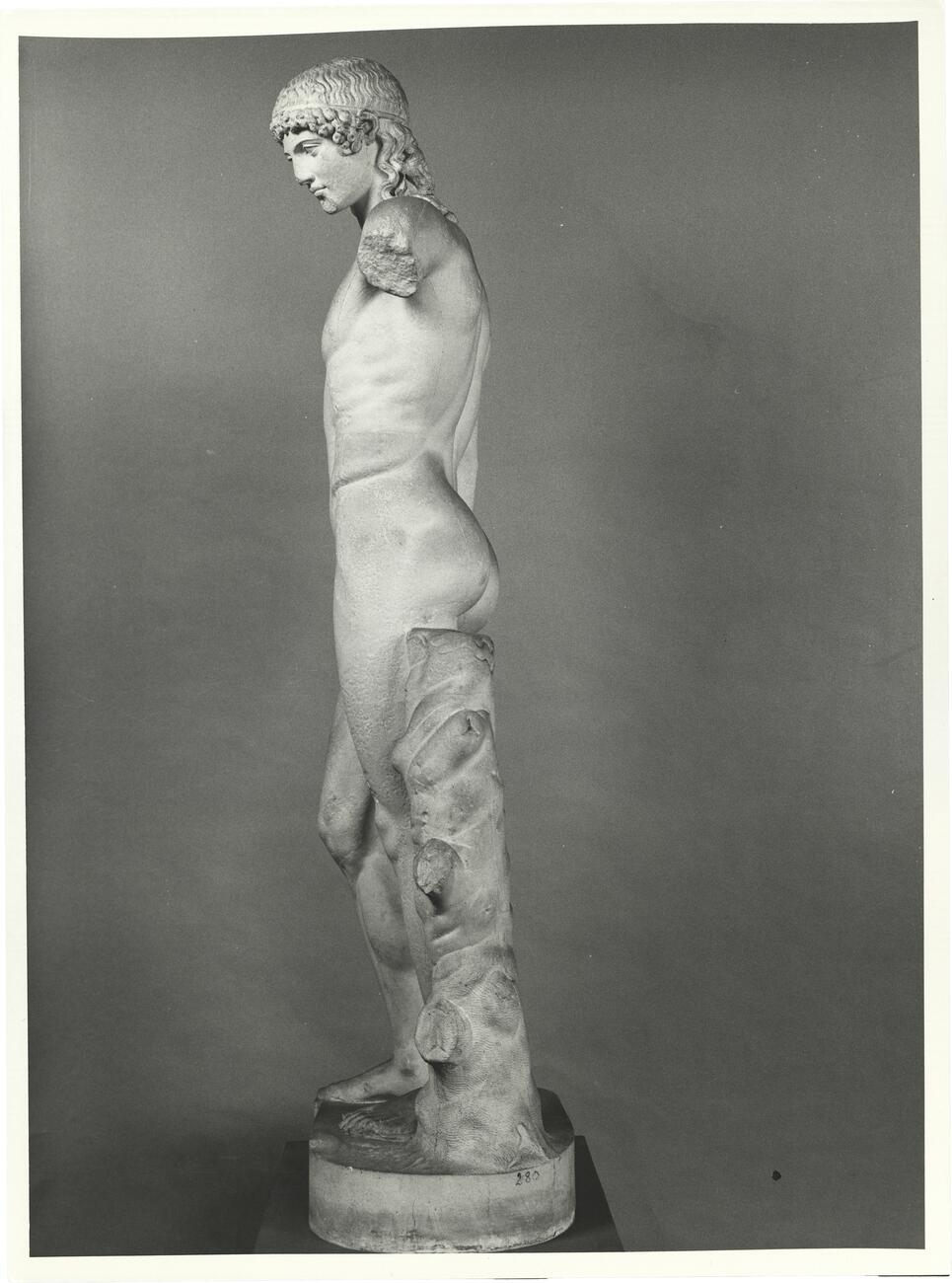 calco di scultura Apollo del Tevere 280 photo