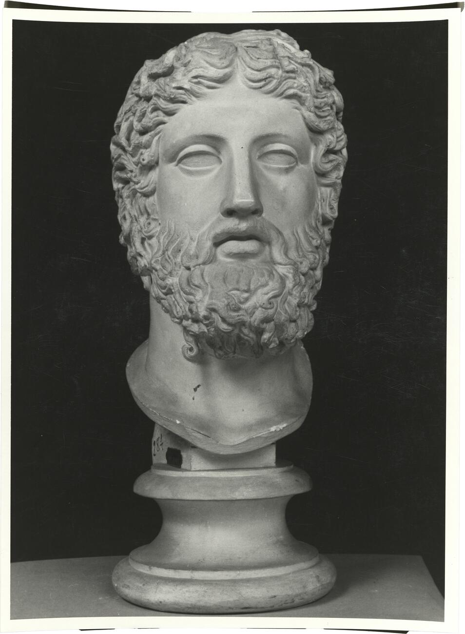 calco di scultura Testa dello Zeus tipo Dresda, n. 284 photo