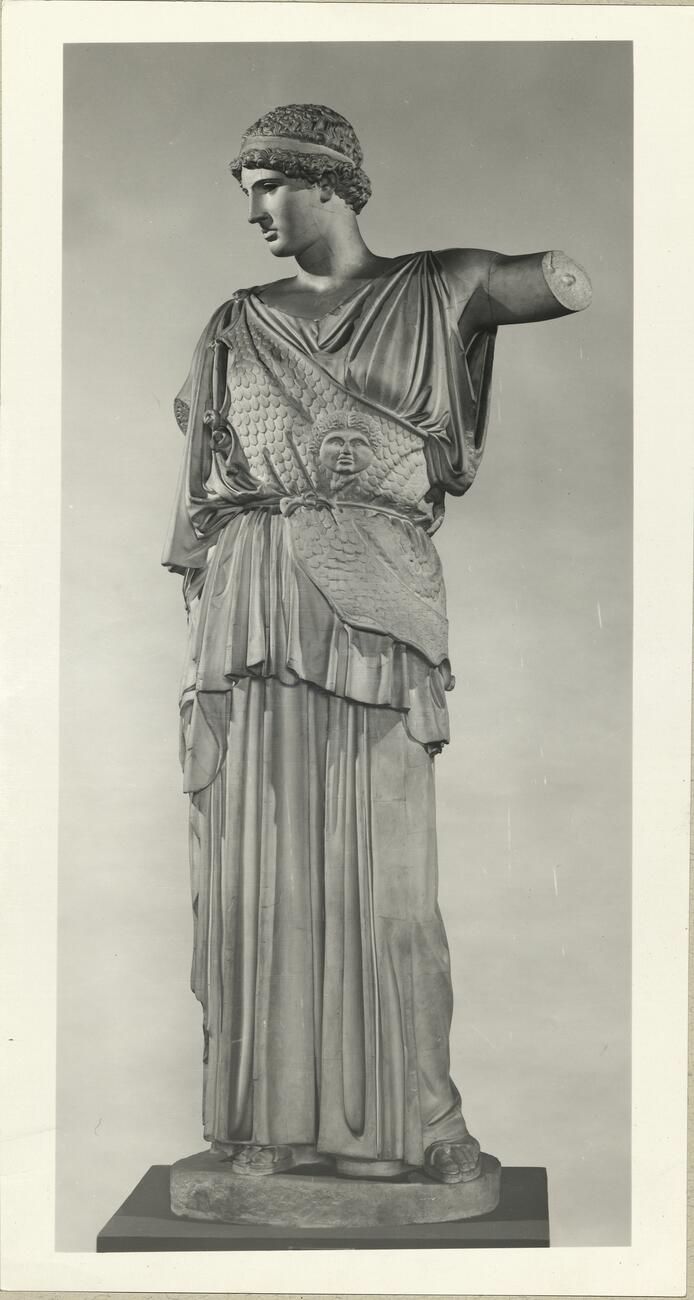 calco di scultura Atena Lemnia 297 photo