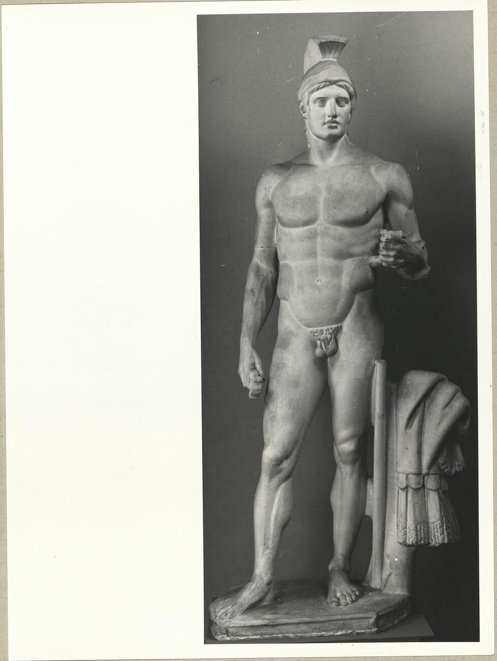 calco di scultura Ares "tipo Borghese" da Leptis Magna 328 photo