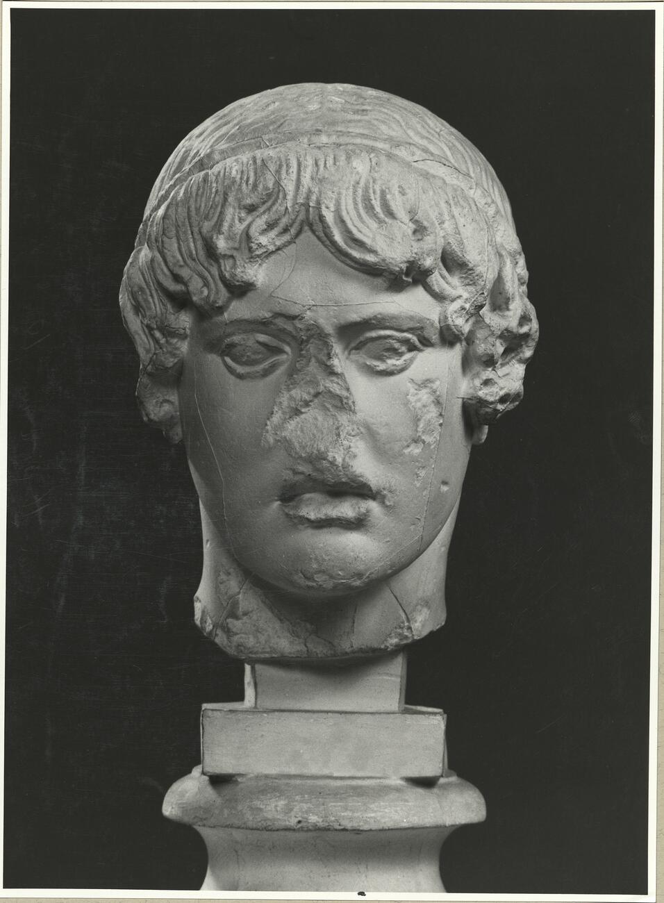 calco di scultura Erma di Ammone 336 photo