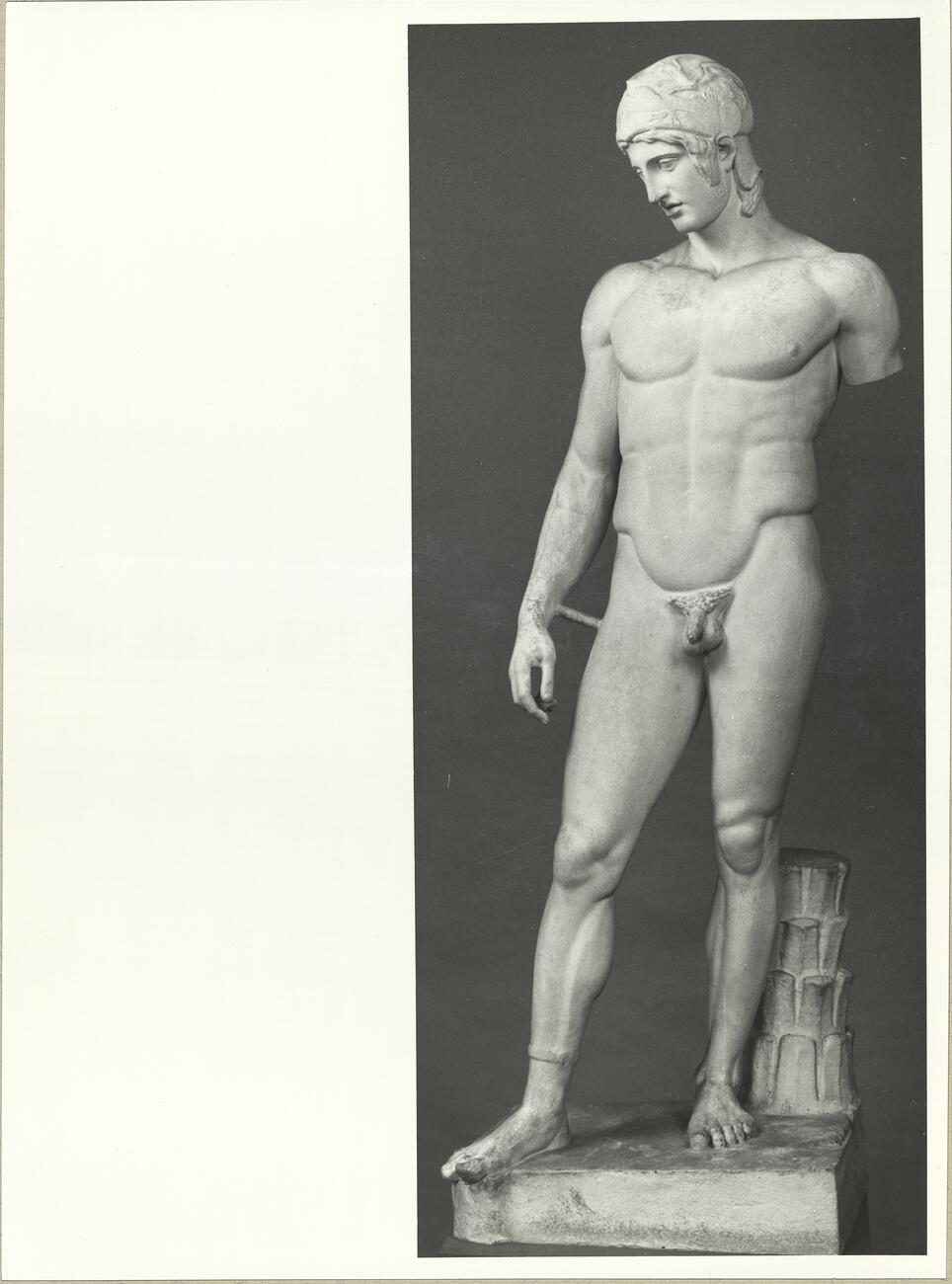 calco di scultura Ares Borghese 341 photo