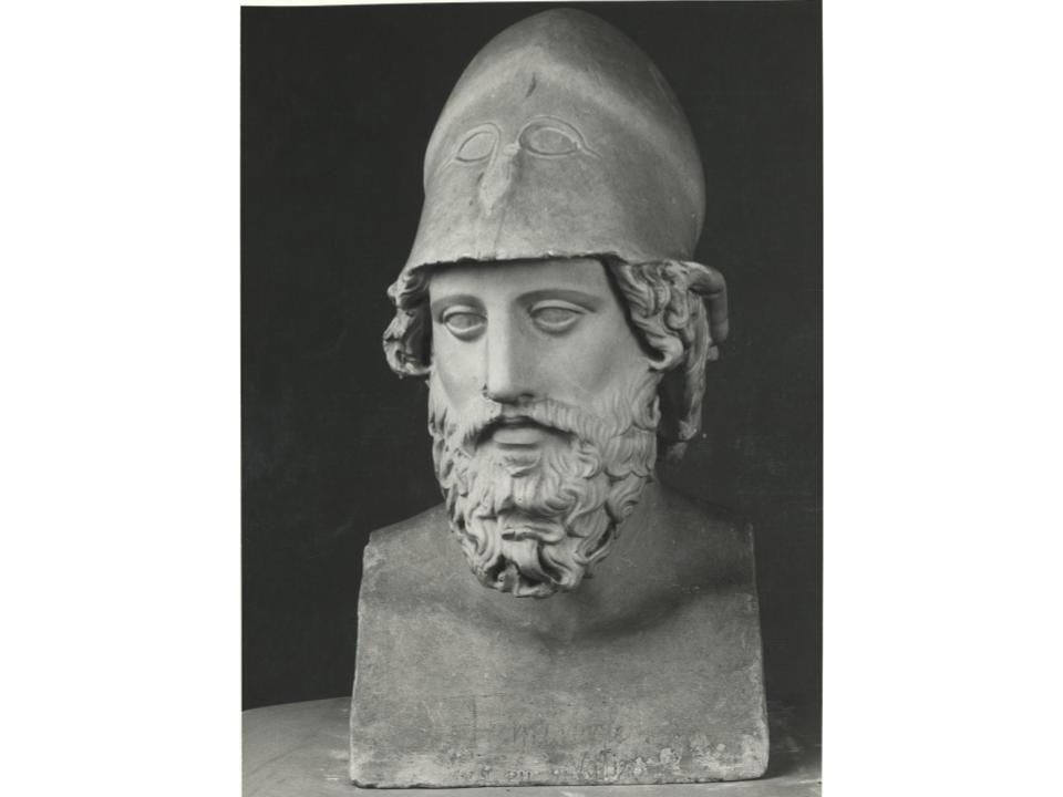 Calco di scultura Testa di stratega, c.d. Temistocle 357 photo