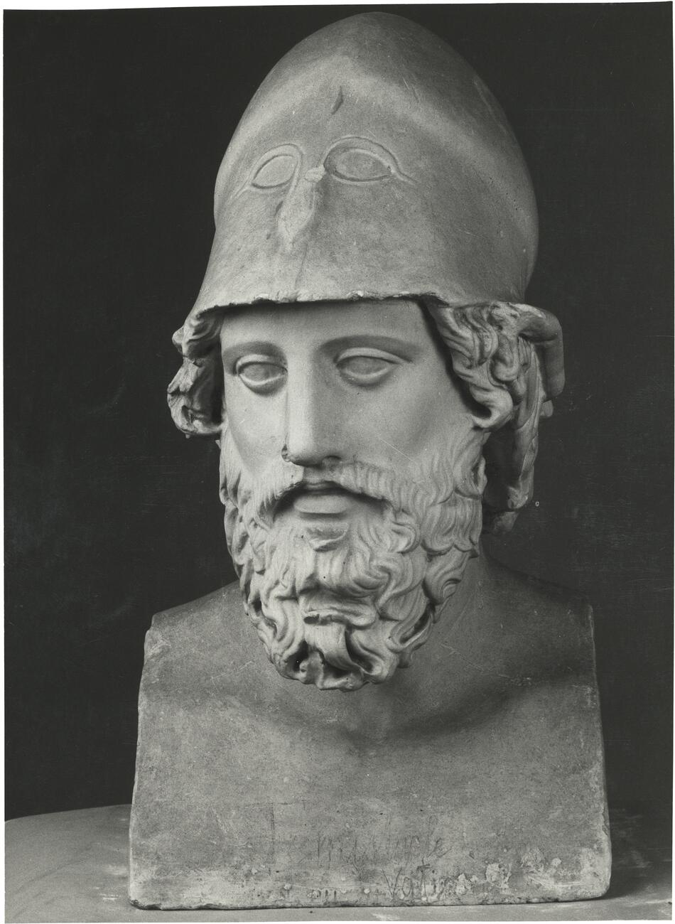 calco di scultura Testa di stratega, c.d. Temistocle 357 photo