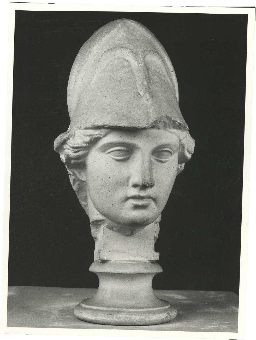 calco di scultura Testa di Atena 361 photo