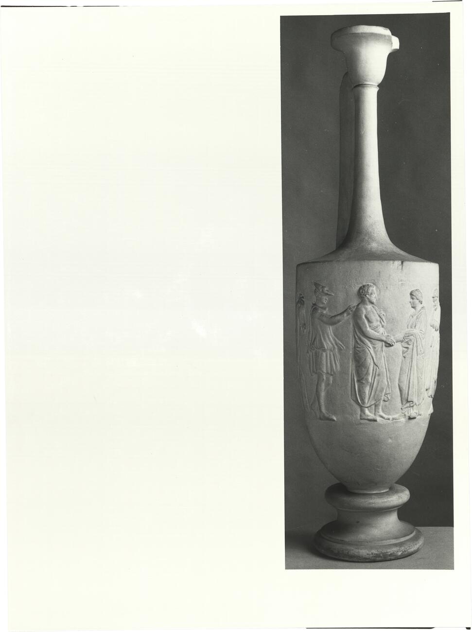 calco di scultura Loutrophoros di Thereus, Pheidestratos, Xenarete, Autodikos 383 photo