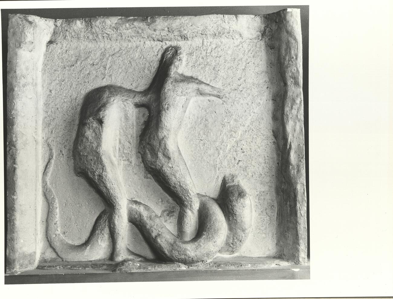calco di scultura Metopa del lato Est dell'Ephaisteion: Eracle e l'Idra di Lerna 406 photo
