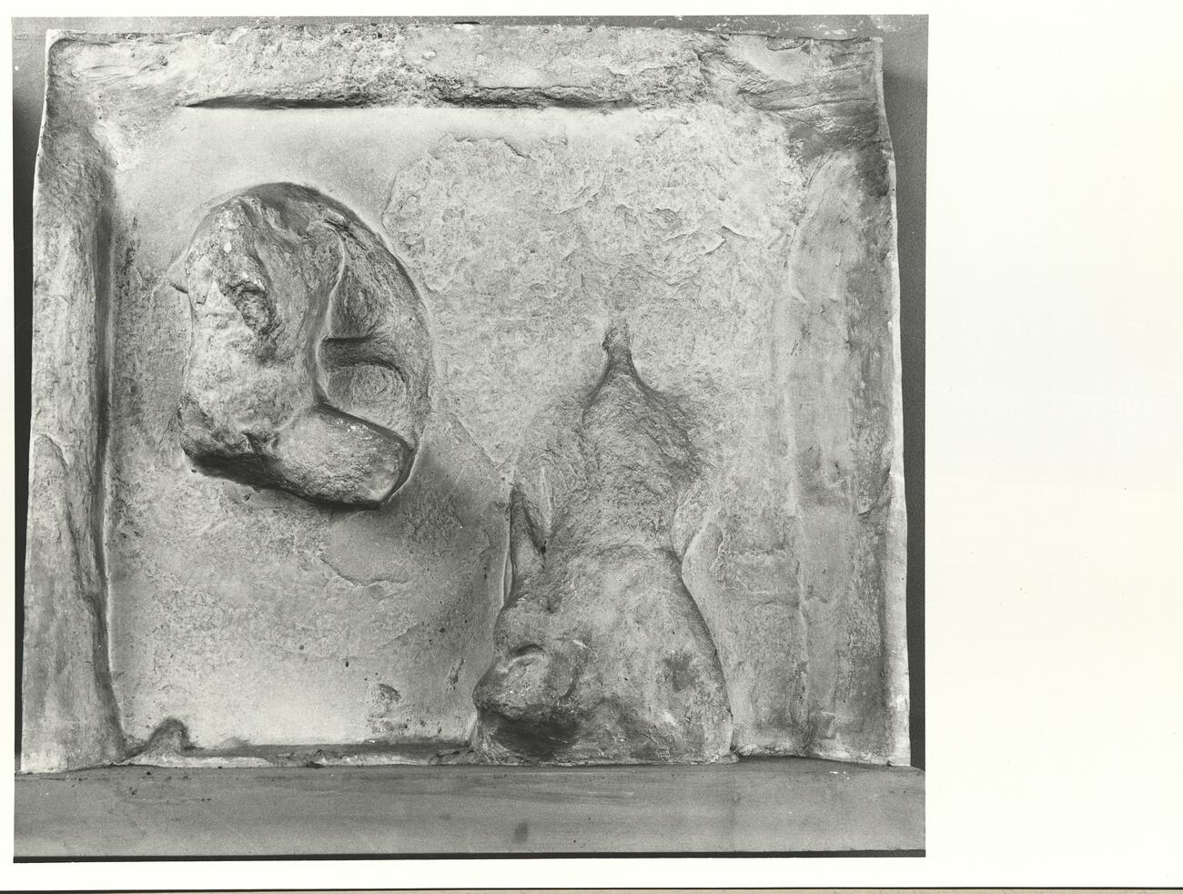 calco di scultura Metopa del lato Est dell'Ephaisteion: Eracle e l'Amazzone 408 photo