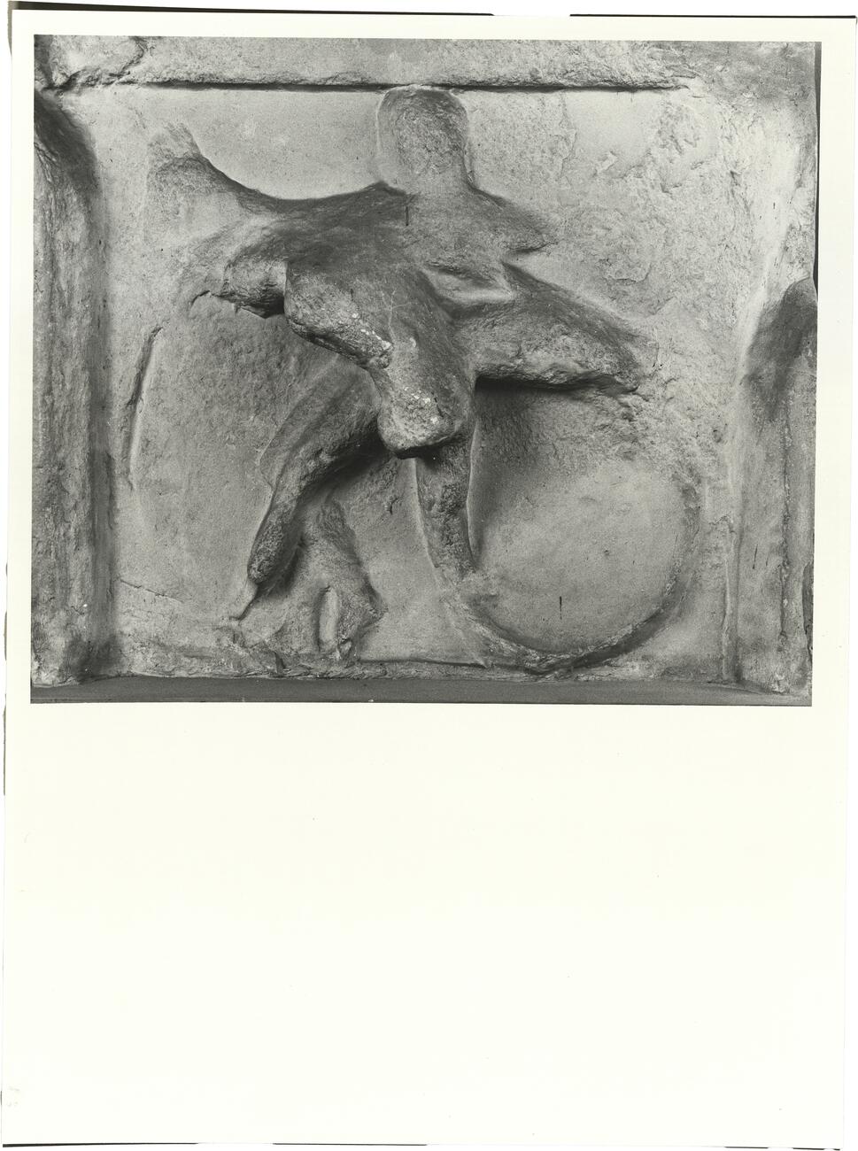 calco di scultura Metopa del lato Est dell'Ephaisteion: Eracle e Gerione 411 photo