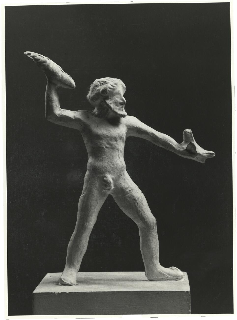 calco di scultura Statuetta di Zeus 423 photo