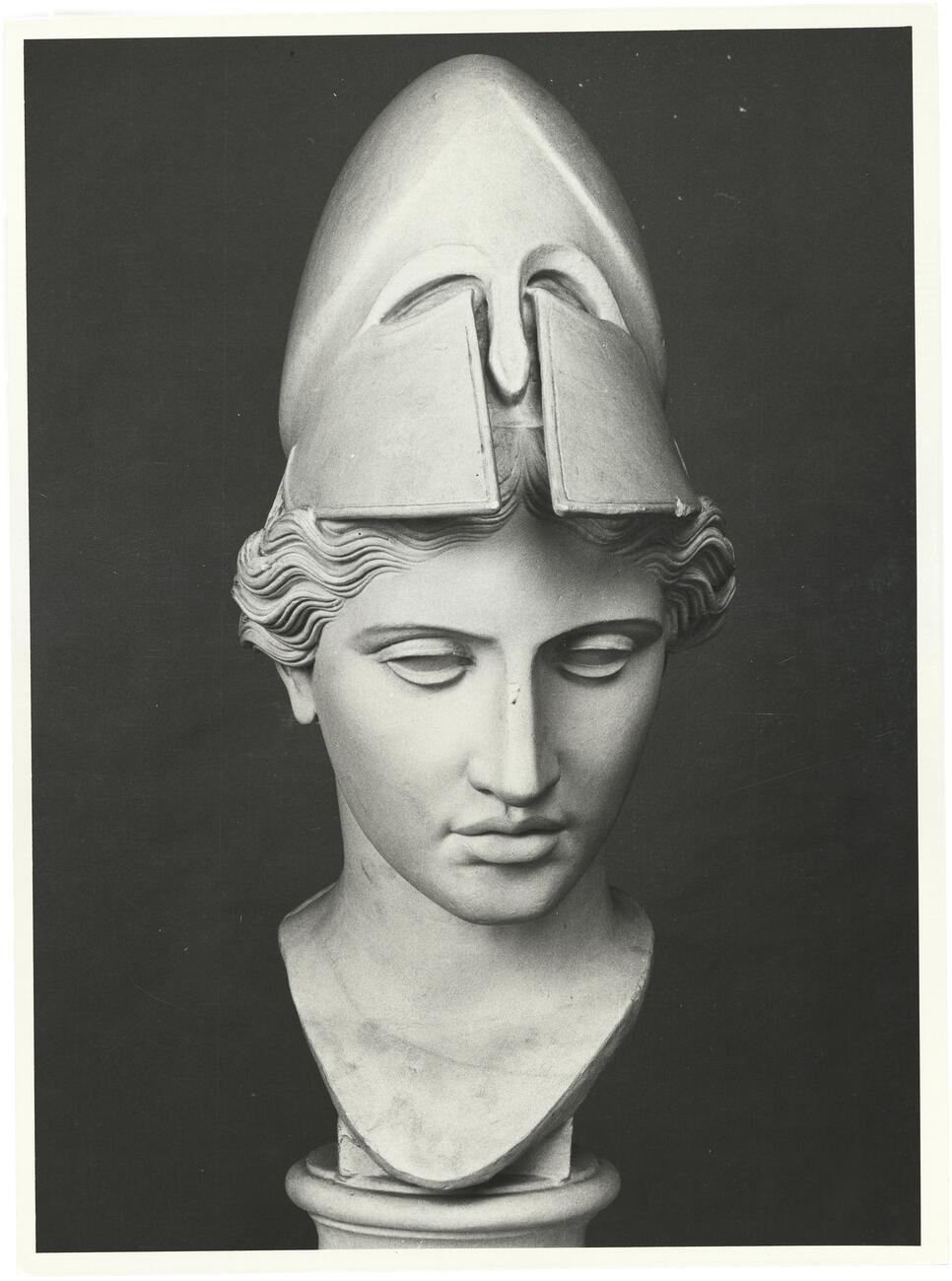 calco di scultura Testa dell'Atena cd. "di Velletri" 448 photo