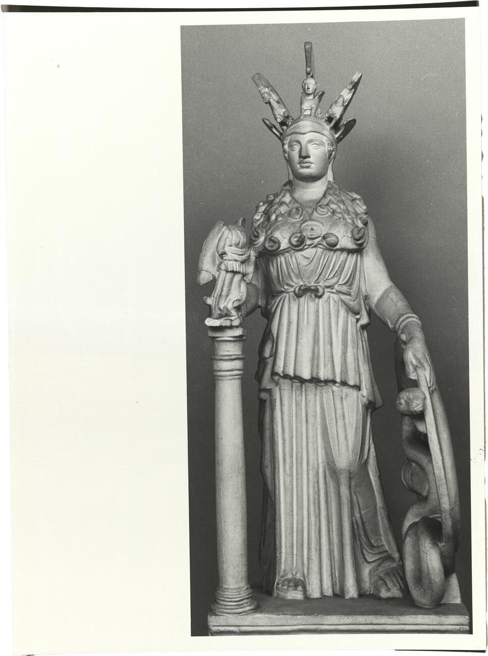 calco di scultura Statuetta di Athena Parthenos cd. "del Varvakeion" 536 photo