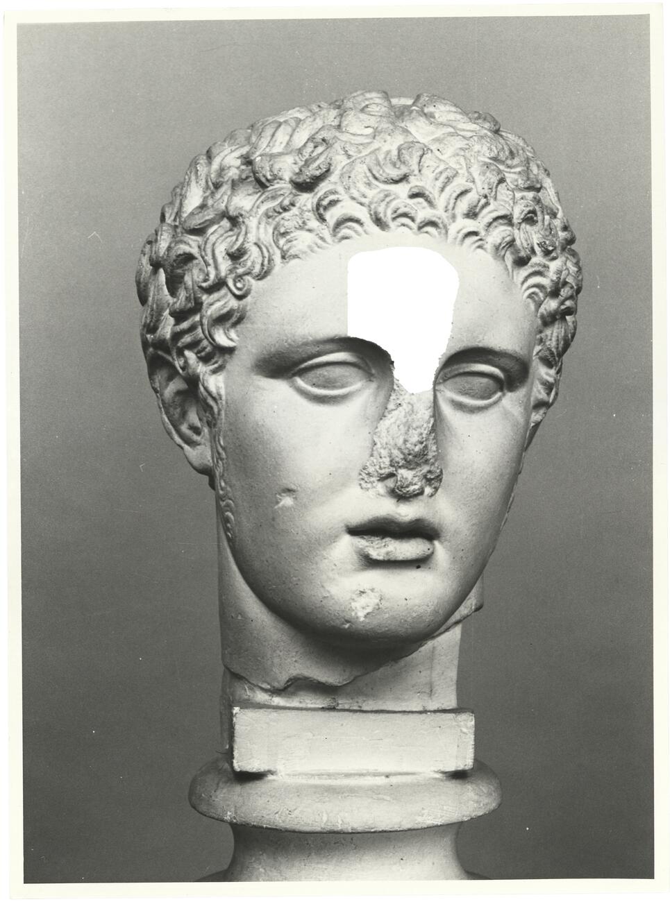 calco di scultura Testa maschile (c.d. Ermes tipo Richelieu) 684 photo
