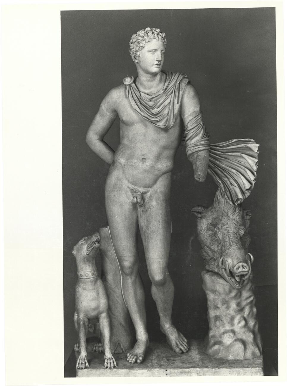 calco di scultura Statua di Meleagro 698 photo