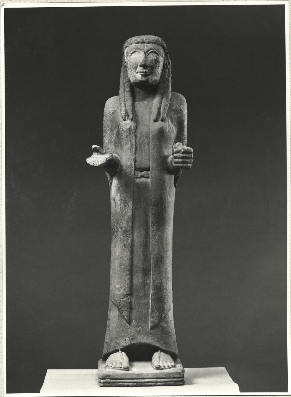 calco di scultura Statuetta femminile 72 photo