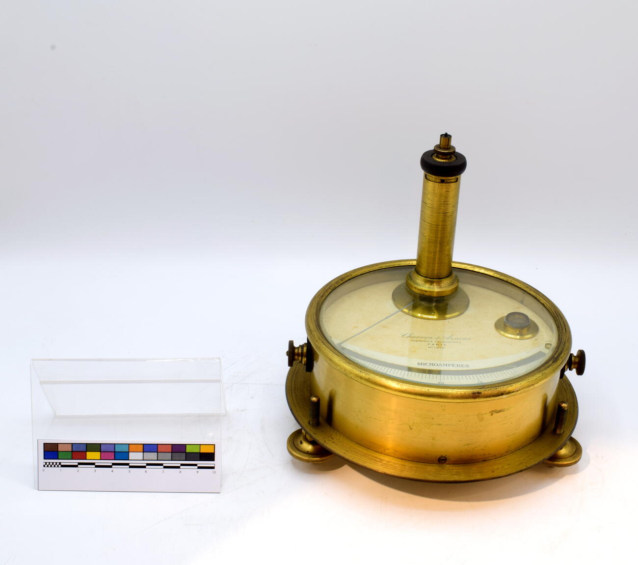 Microamperometro DEPREZ-D'ARSONVAL EM0014 photo